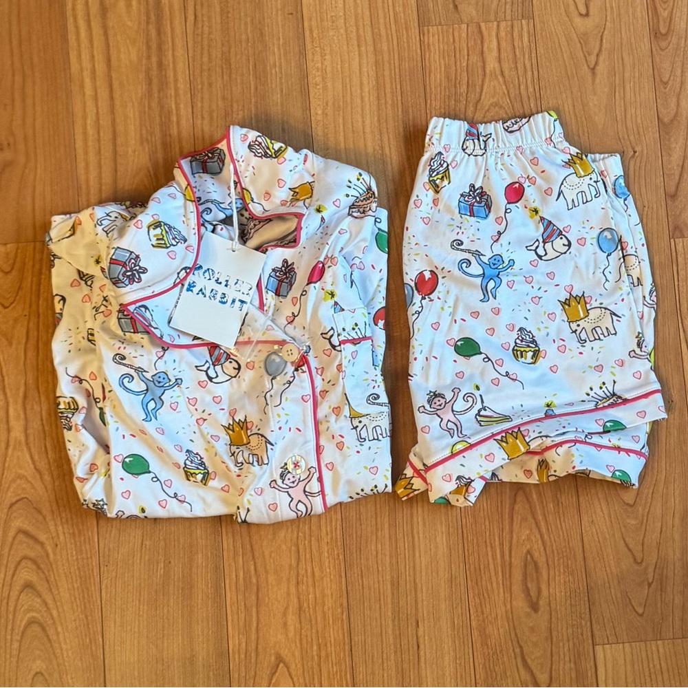 Roller Rabbit - Birthday Bonanza Polo Pajamas - Picture 9 of 9